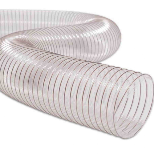 Шланг химическистойкий резина EPDM E-150-H -40+150°С d40 мм (стальная спираль)