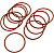 VMQ 013,0х1,5  Кольцо рез. 